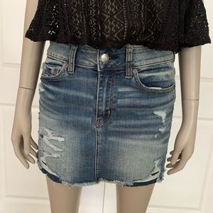 American Eagle jean skirt
